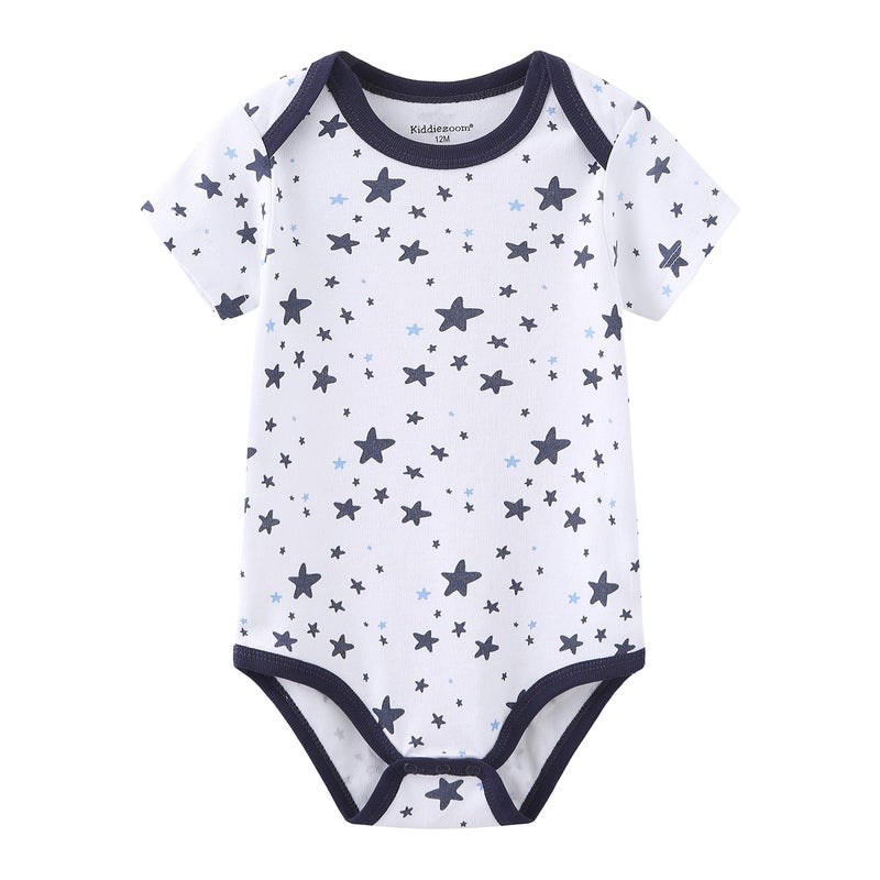 Kiddiezoom Baby Layette Set Baby Boys' 9-Piece Bodysuits Pants Set Toddler Girl Boy Unisex Baby Gift Sets - Image 3